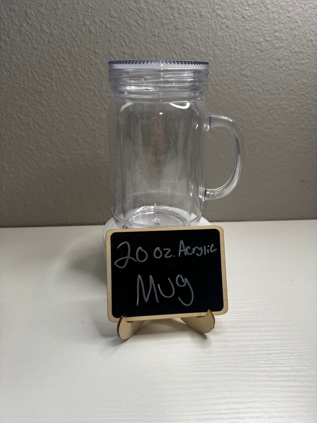 Select your acrylic cup!