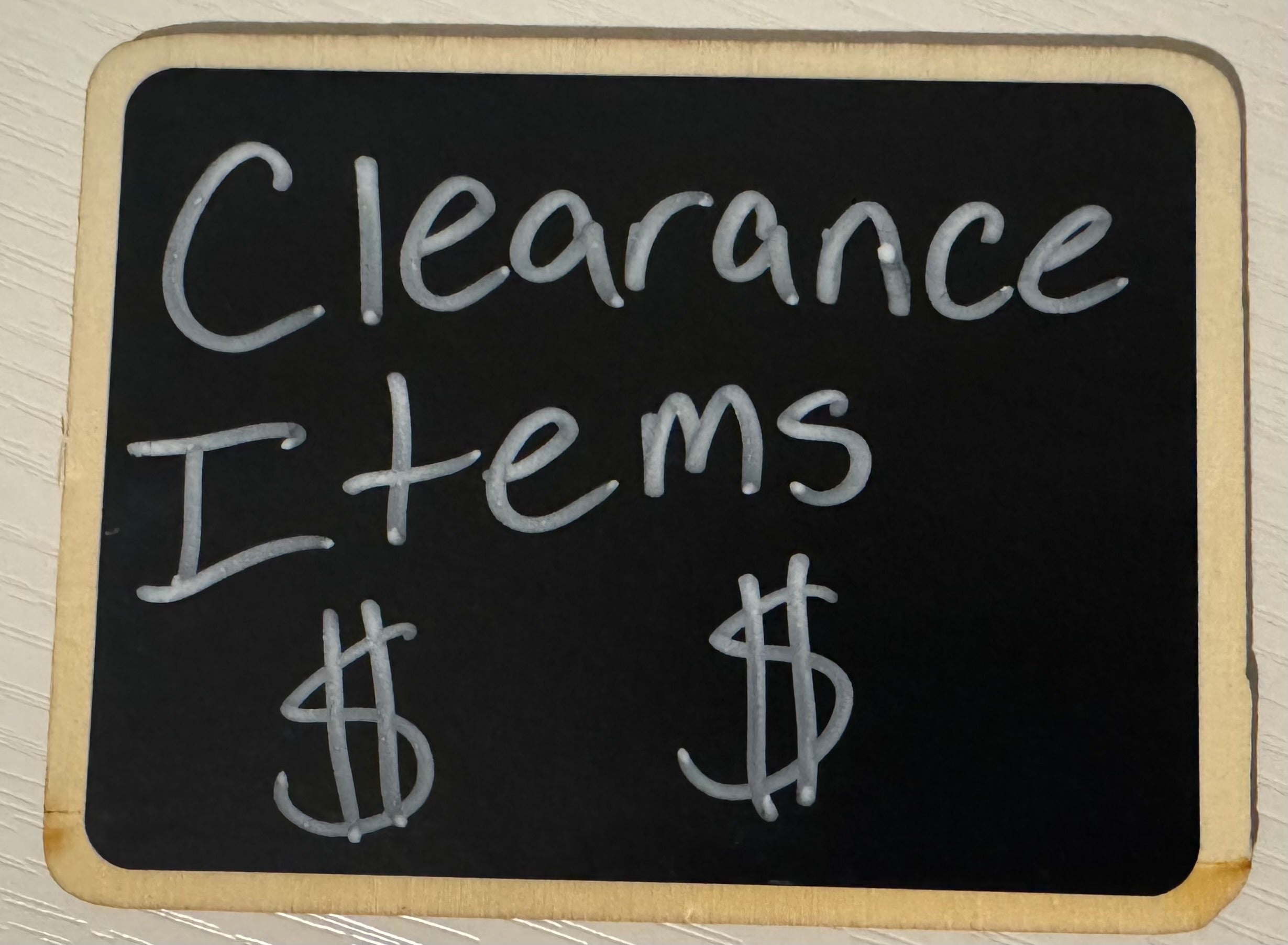 Clearance Items