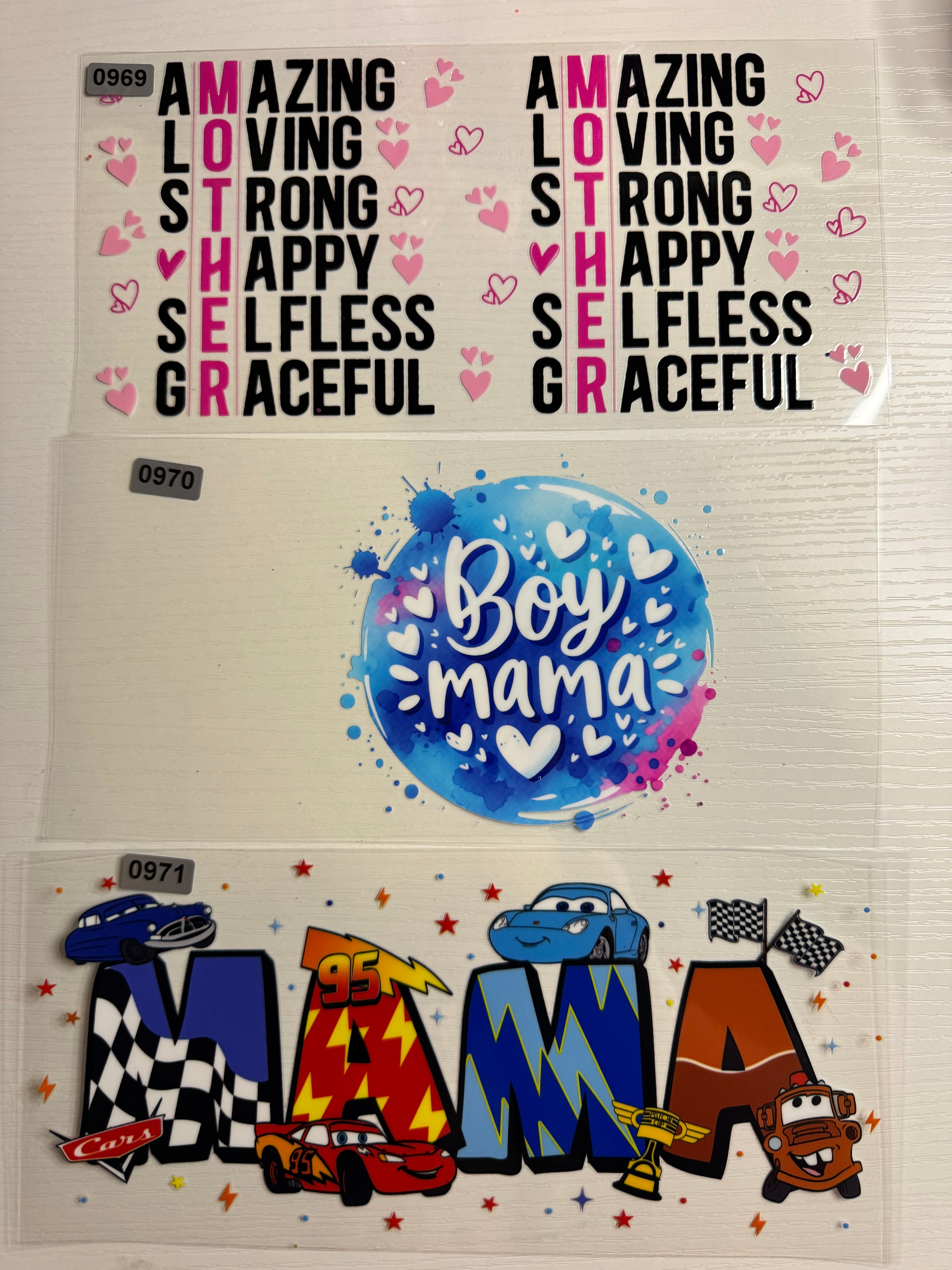 Family + Adult Decals