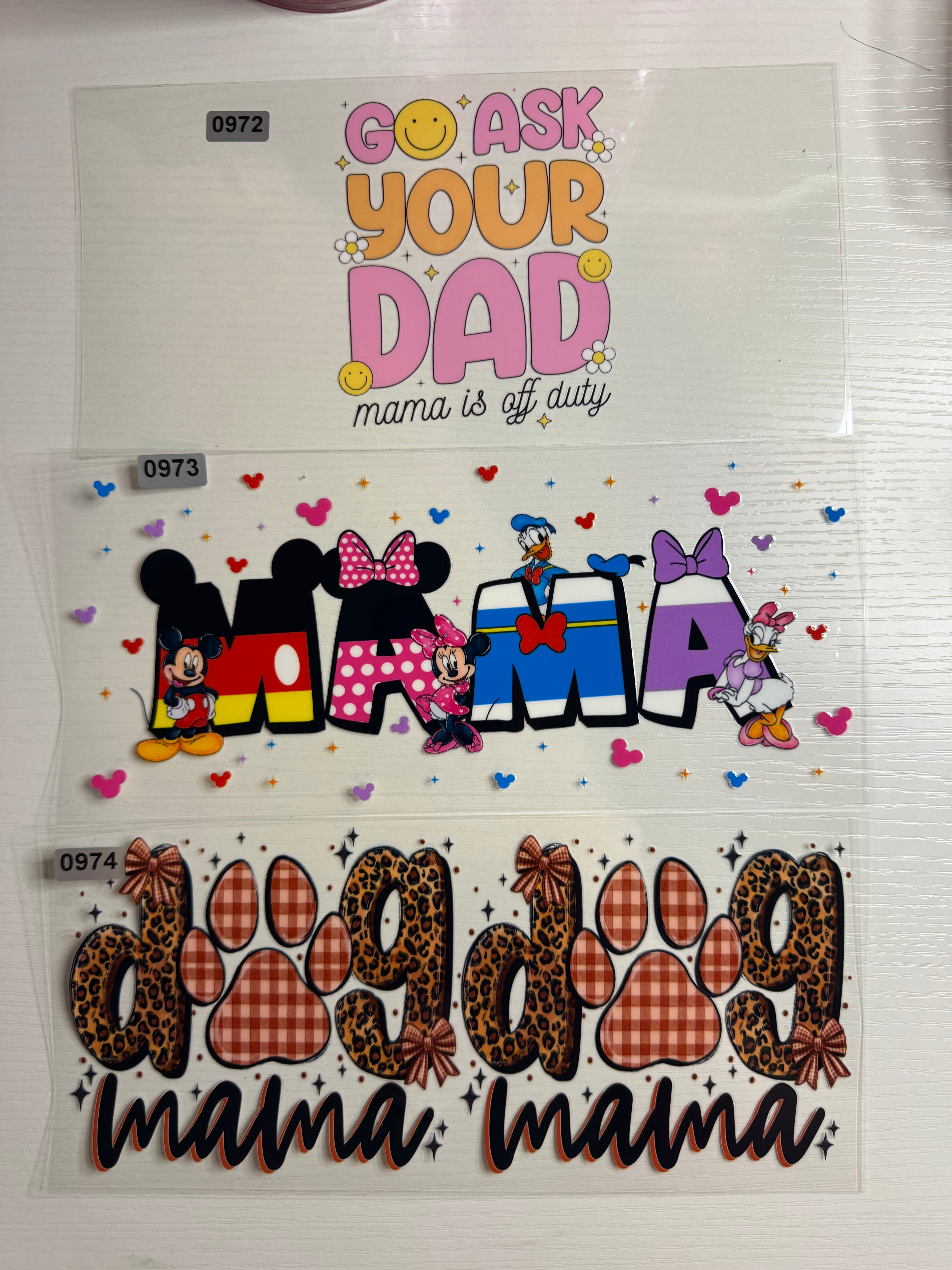 Family + Adult Decals