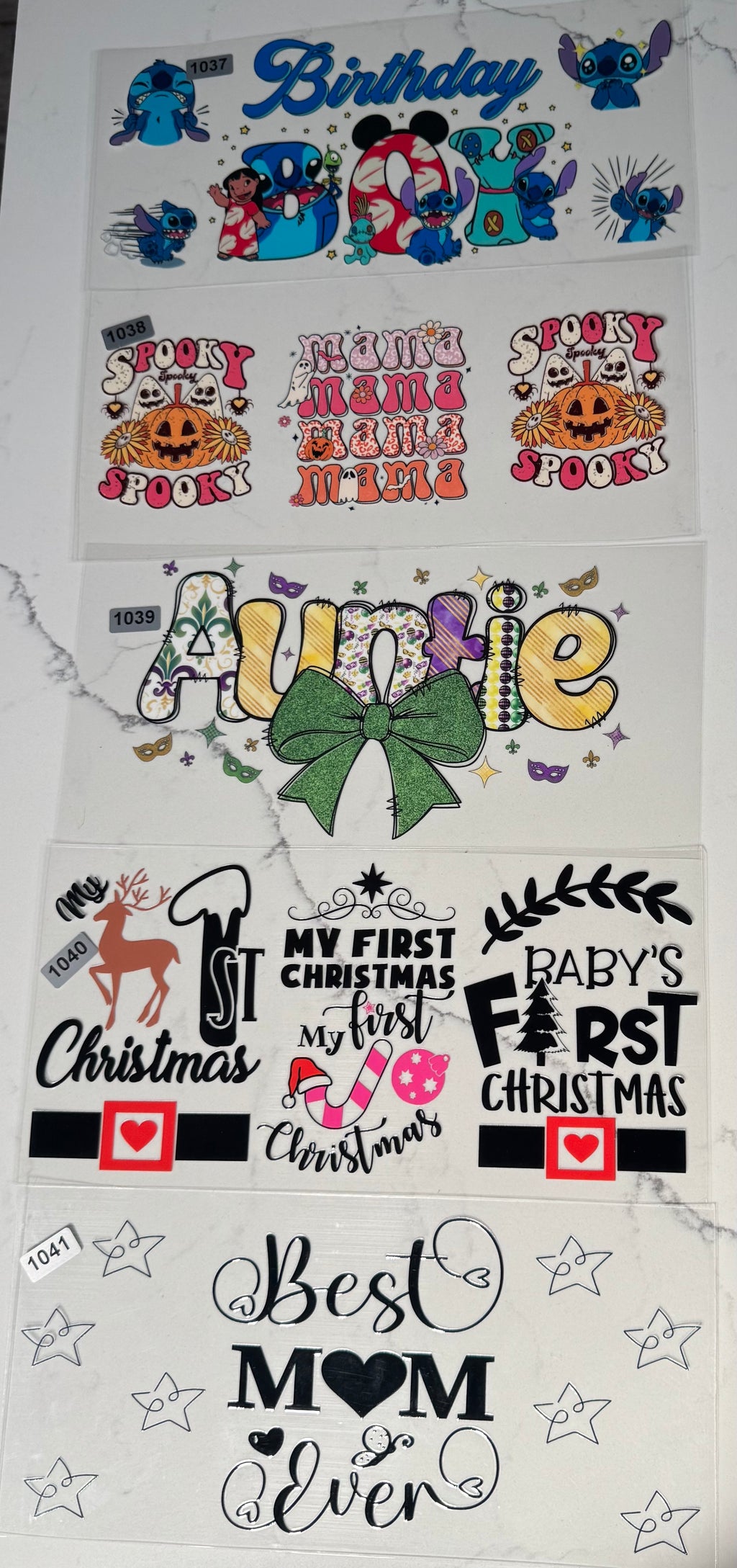 Family + Adult Decals