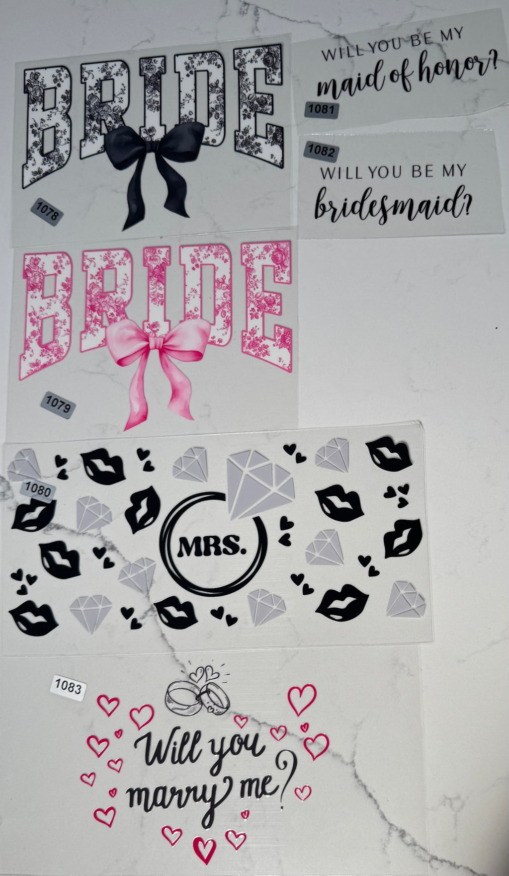 Family + Adult Decals